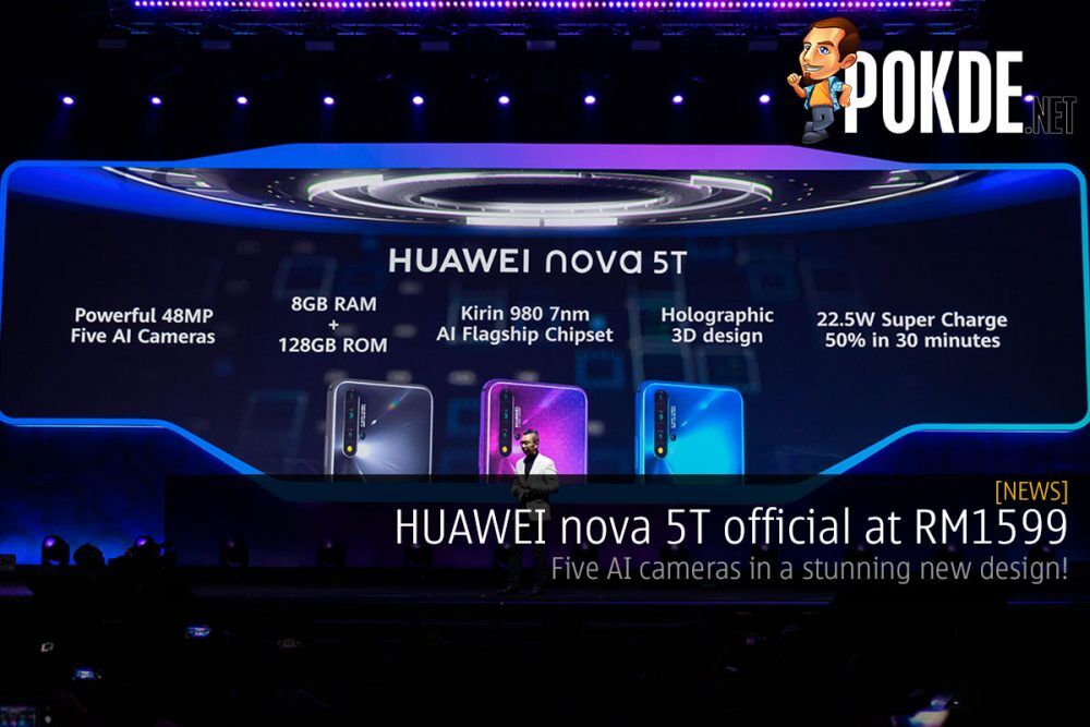 HUAWEI nova 5T official at RM1599 — five AI cameras in a stunning new design! 22