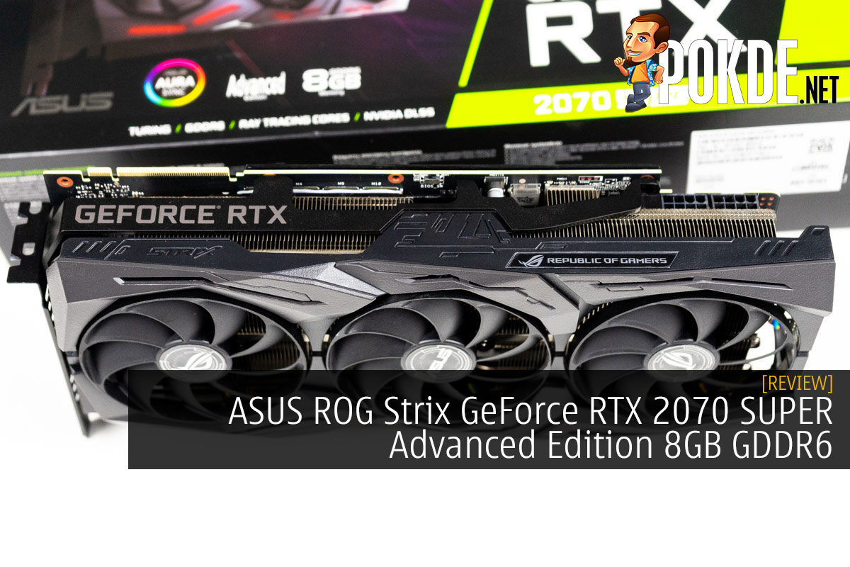 Kor analysere radar ASUS ROG Strix GeForce RTX 2070 SUPER Advanced Edition 8GB GDDR6 Review –  Pokde.Net