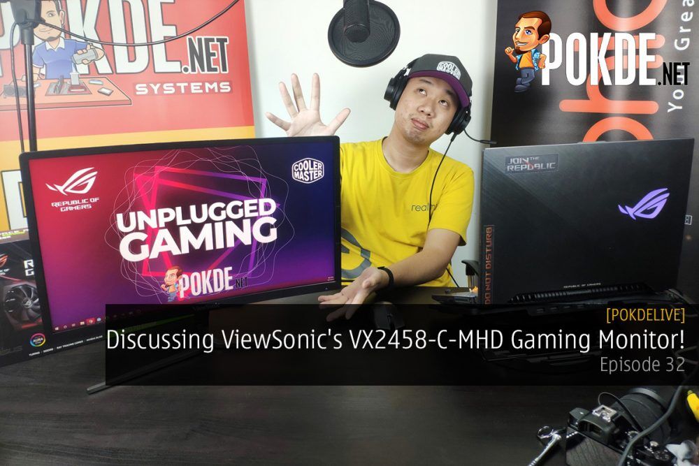 PokdeLIVE 32 — Discussing ViewSonic's VX2458-C-MHD Gaming Monitor! 19