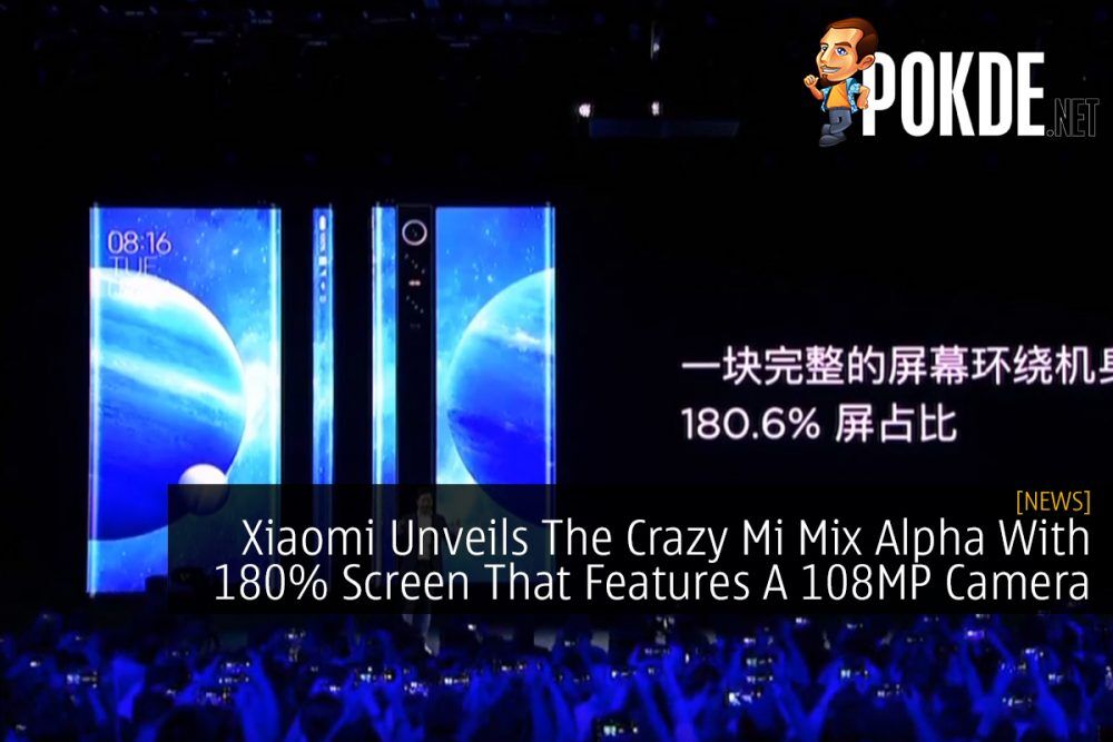 Xiaomi Unveils The Crazy Mi Mix Alpha With 180% Screen That Features A 108MP Camera 32