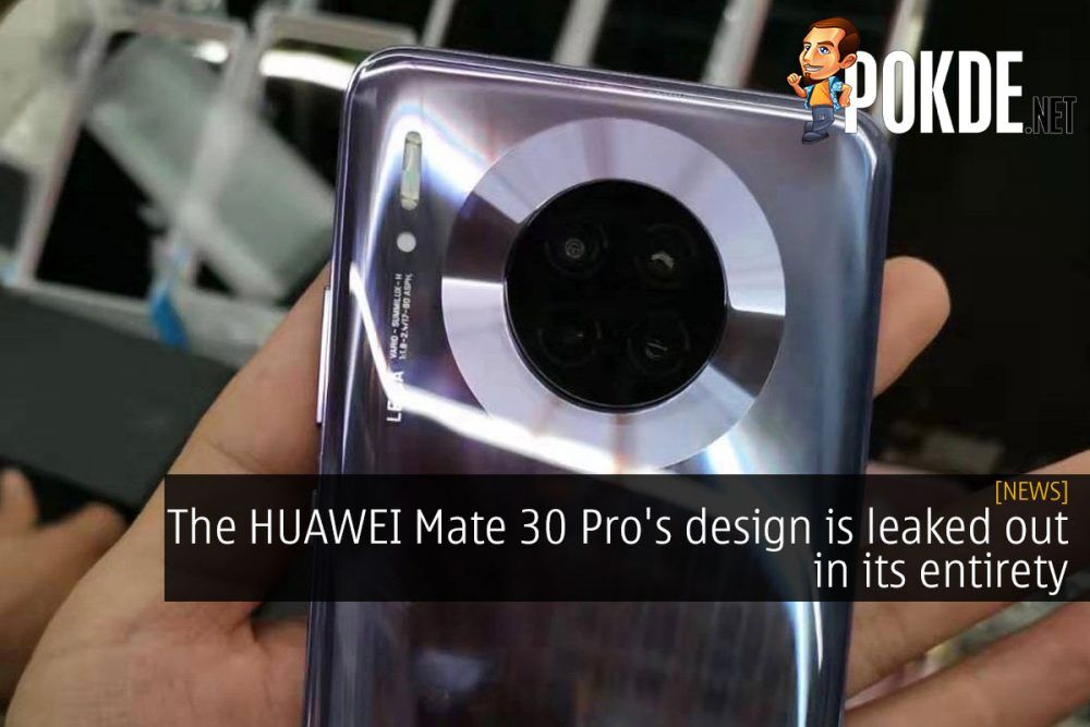 The HUAWEI Mate 30 Pro's design is leaked out in its entirety 26