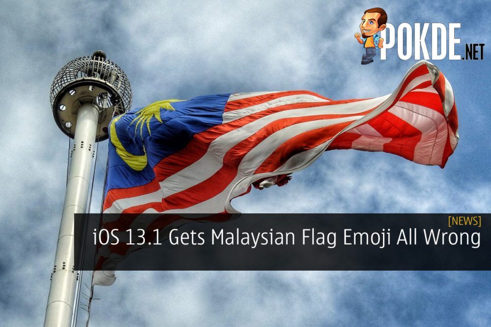 iOS 13.1 Gets Malaysian Flag Emoji All Wrong 27