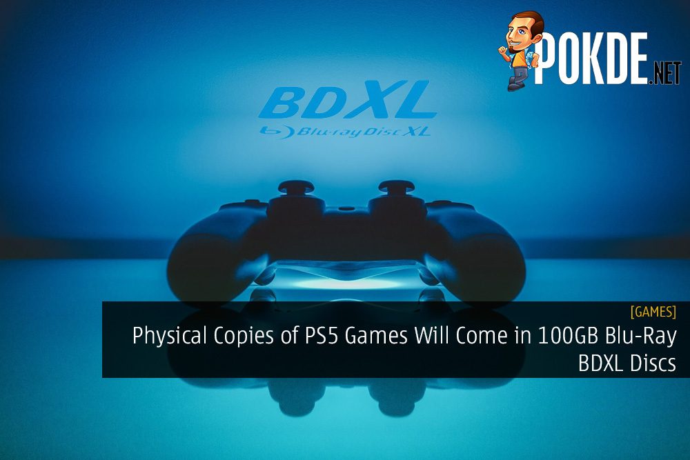 Physical Copies of PS5 Games Will Come in 100GB Blu-Ray BDXL Discs