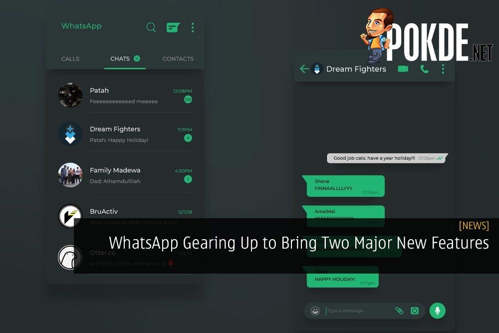 WhatsApp Gearing Up to Bring Two Major New Features