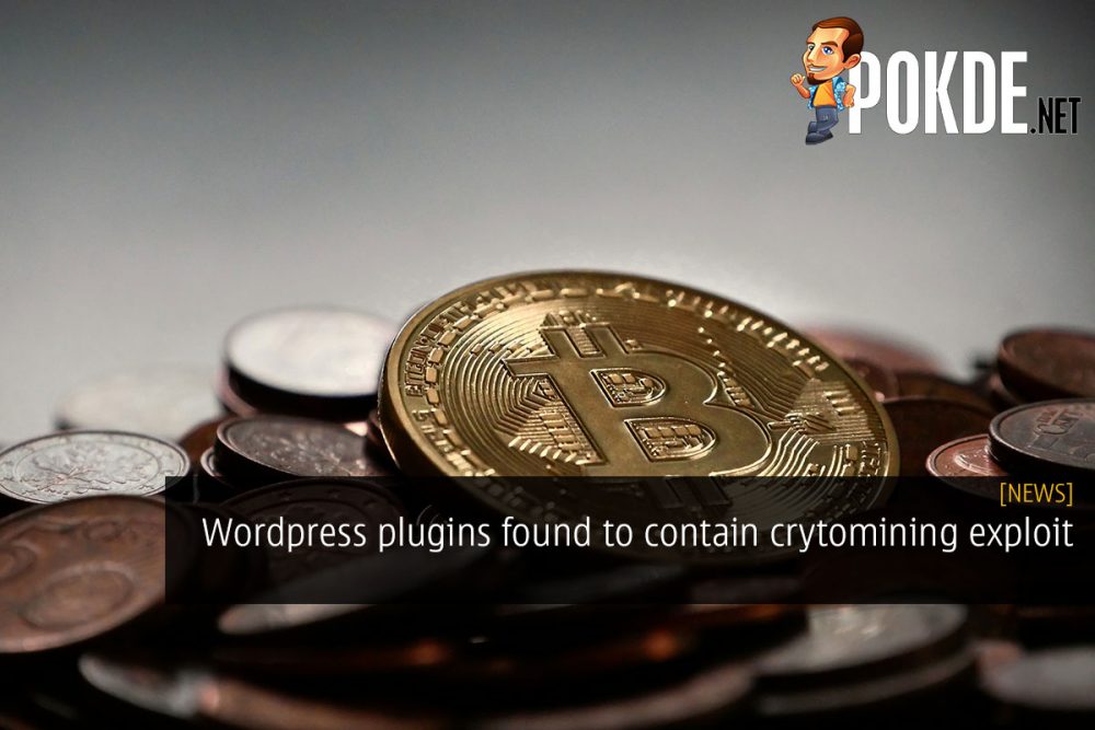 Wordpress plugins found to contain crytomining exploit 26
