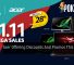 Acer Offering Discounts And Promos This 11.11 25