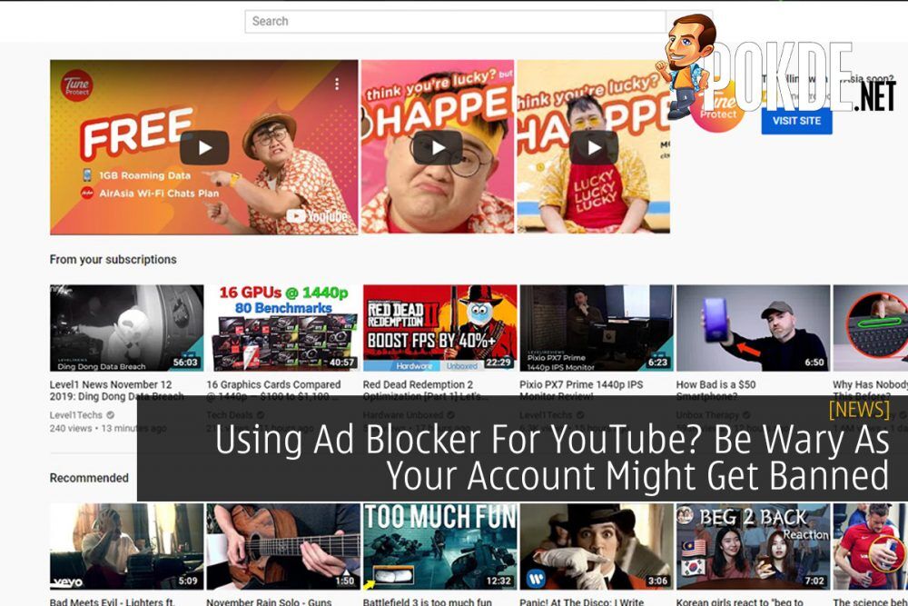 Using Ad Blocker For YouTube? Be Wary As Your Account Might Get Banned 18