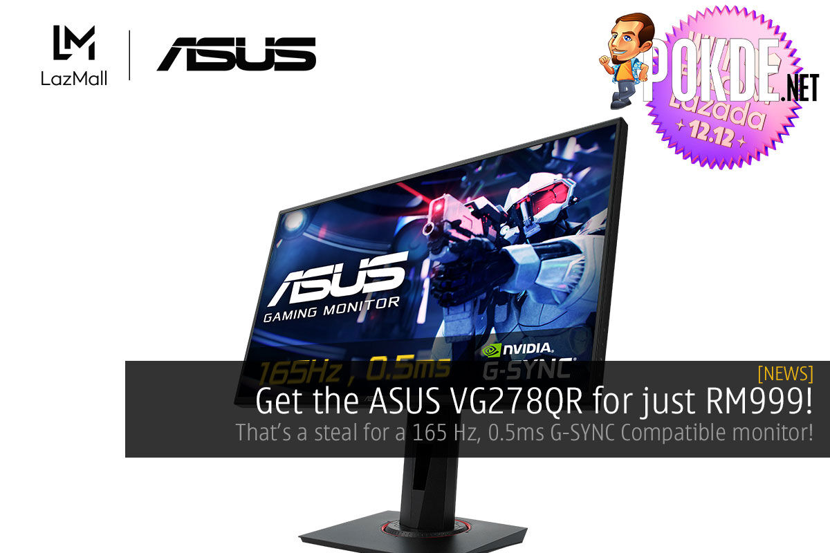 asus vg278qr lazada