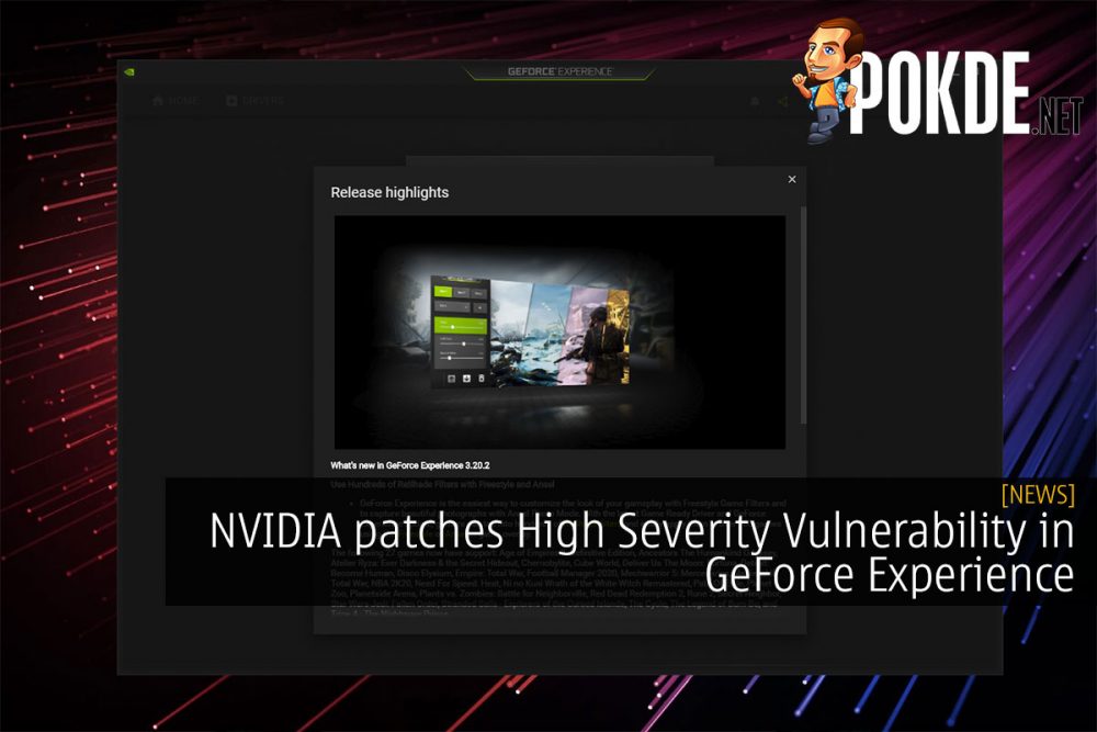 nvidia geforce experience patch