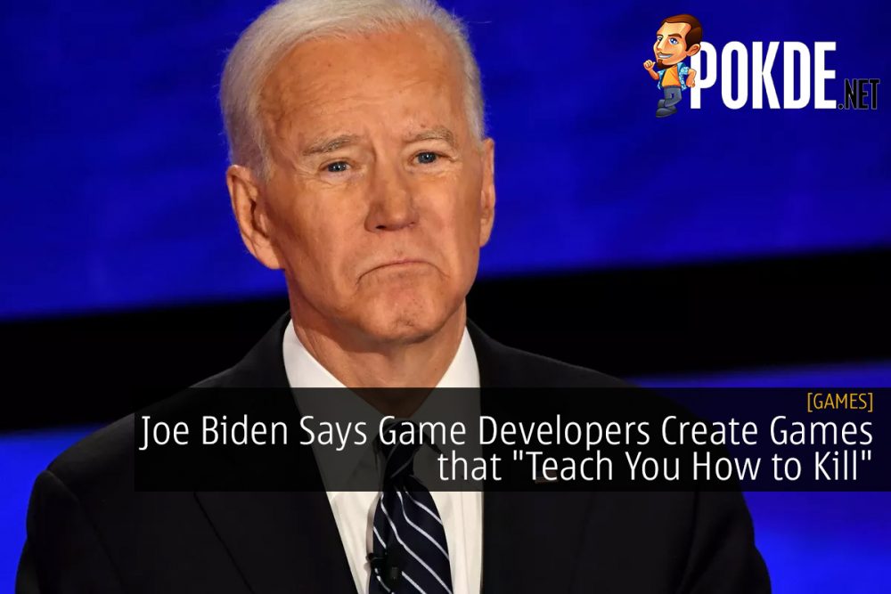 Joe Biden Says Game Developers Create Games that "Teach You How to Kill"