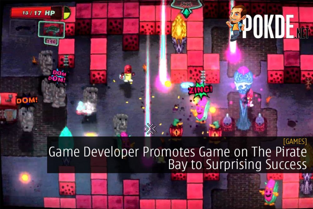 Game Developer Promotes Game on The Pirate Bay to Surprising Success