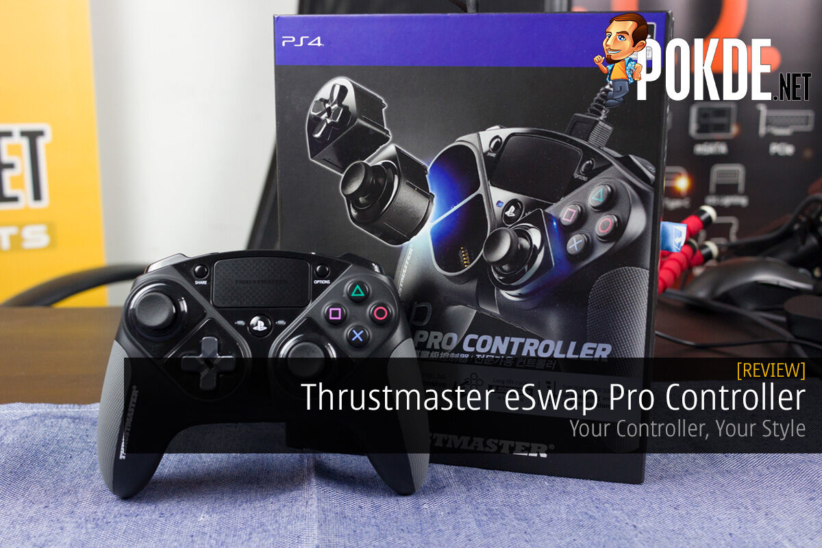 eswap pro controller ps4 thrustmaster