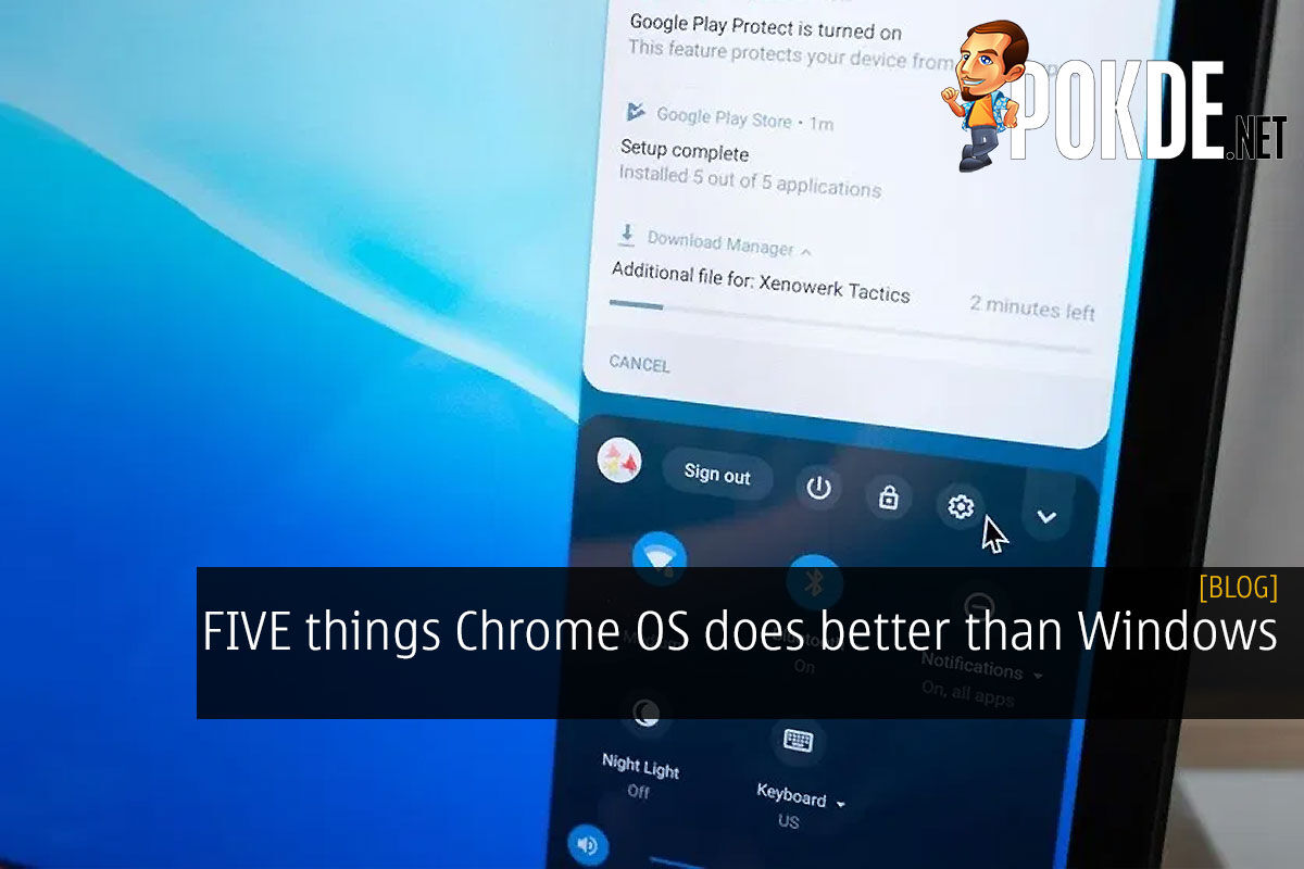 FIVE things Chrome OS does better than Windows 5