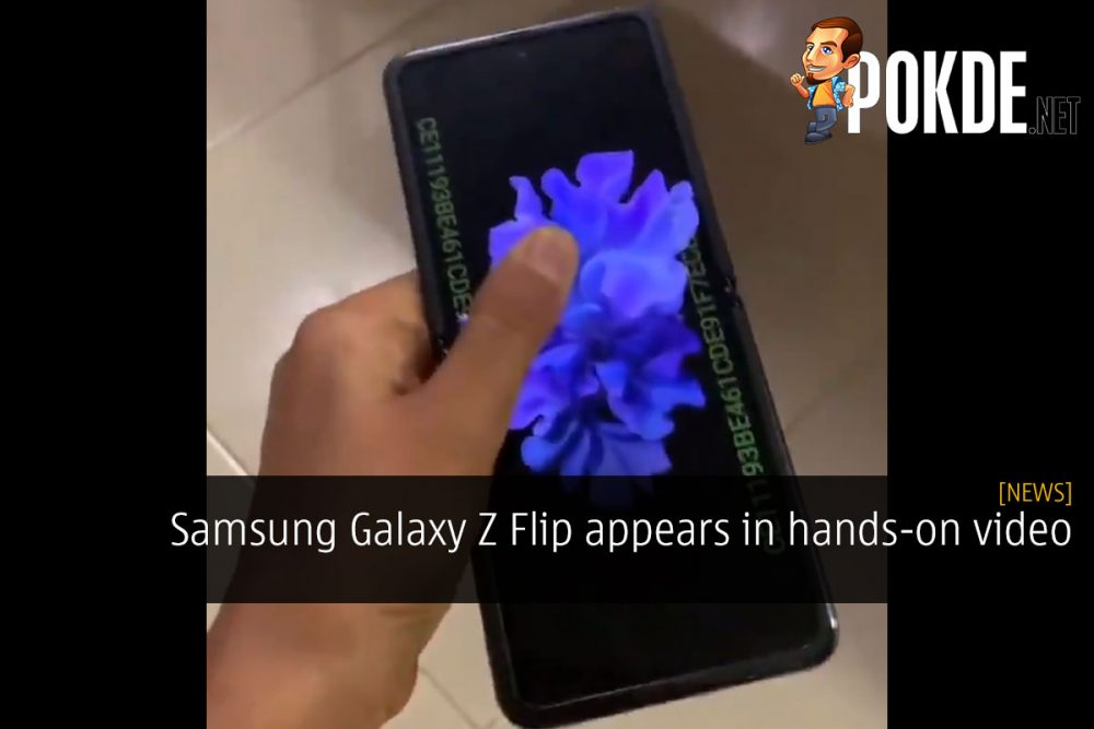 Samsung Galaxy Z Flip appears in hands-on video 21