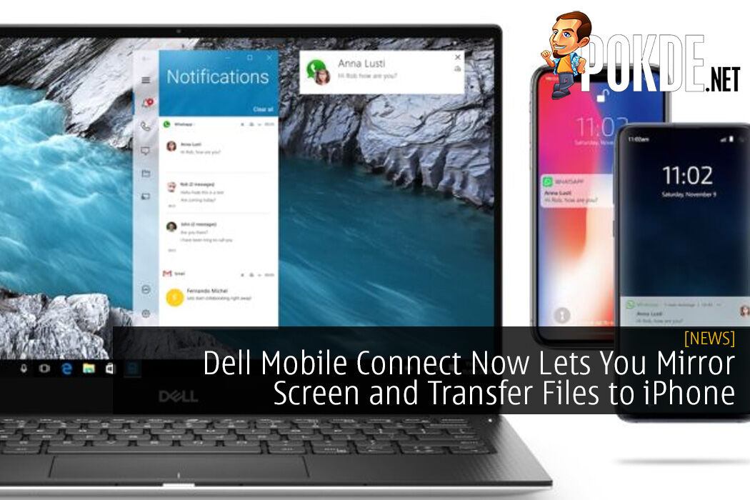Dell Mobile Connect Now Lets You Mirror, Can You Screen Mirror Iphone To Dell Laptop