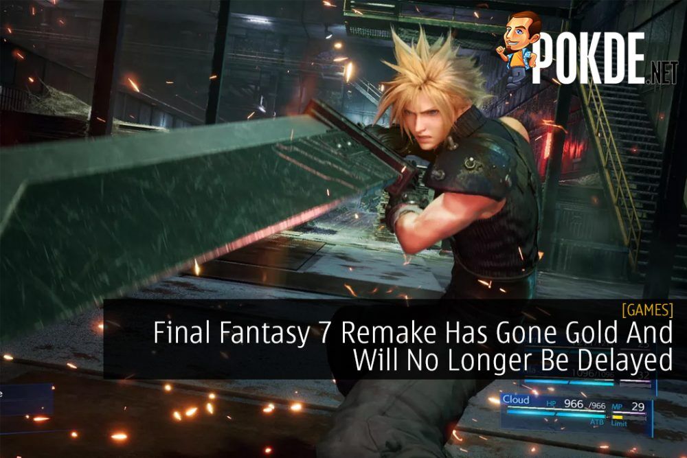 Final Fantasy 7 Remake Has Gone Gold And Will No Longer Be Delayed