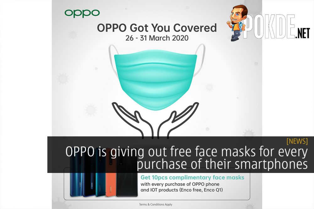 oppo free face mask