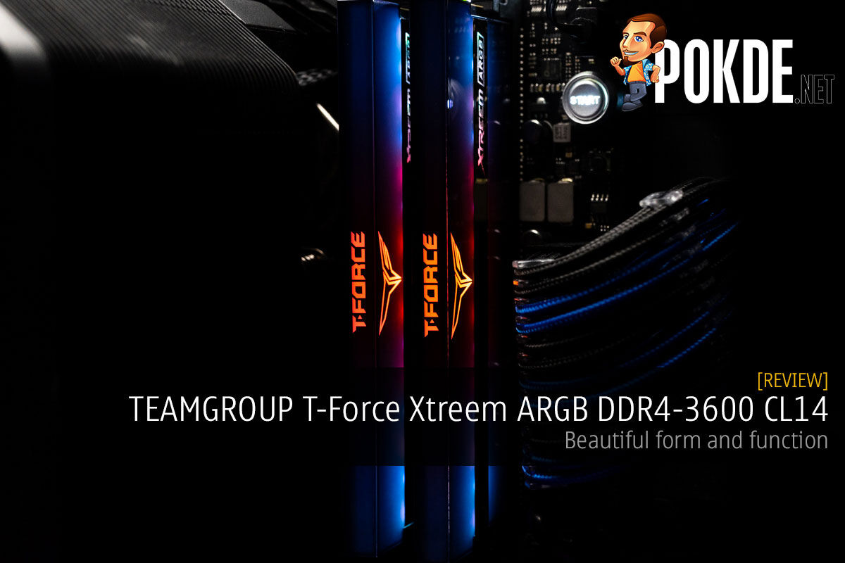 tapet konto span TEAMGROUP T-Force Xtreem ARGB DDR4-3600 CL14 Memory Review — Beautiful Form  And Function – Pokde.Net