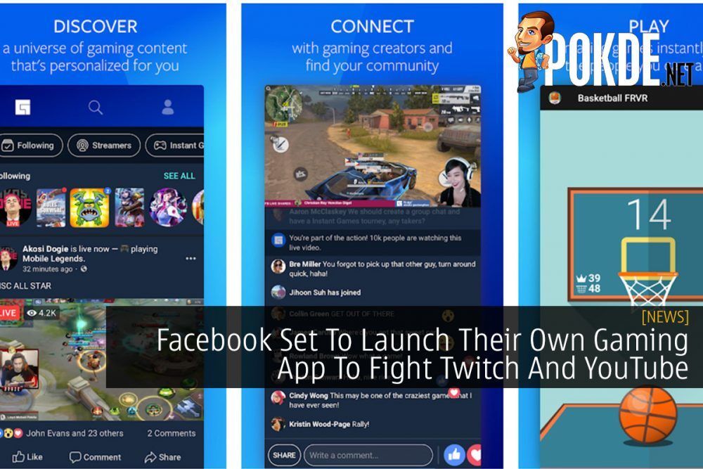 Facebook Set To Launch Their Own Gaming App To Fight Twitch And YouTube 23