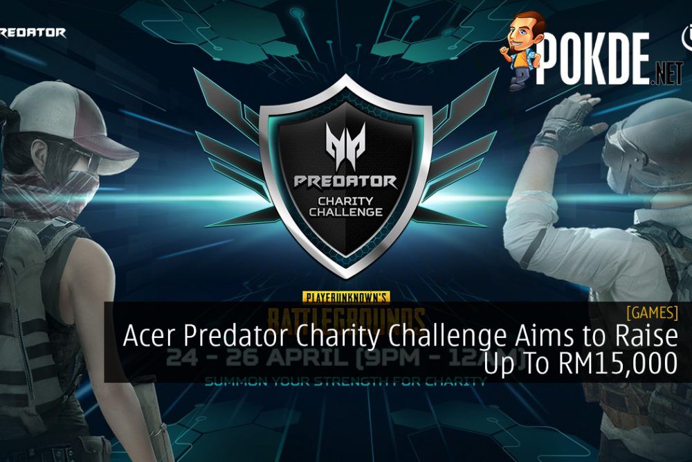 Acer Predator Charity Challenge Aims to Raise Up To RM15,000 for the Underprivileged During MCO