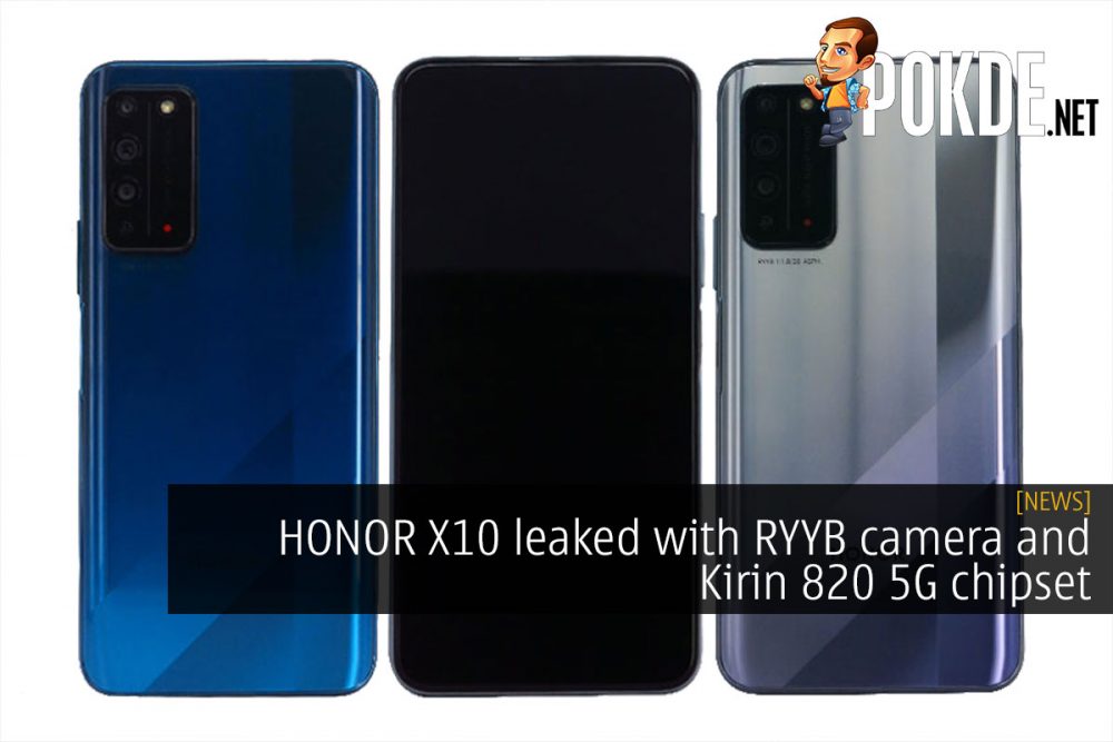 HONOR X10 leaked with RYYB camera and Kirin 820 5G chipset 25