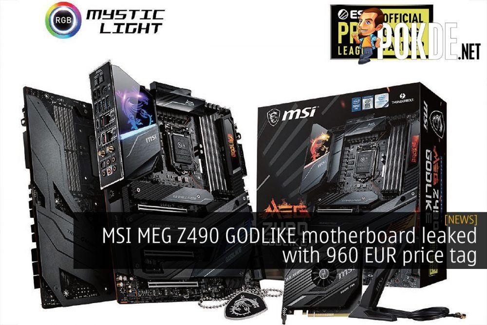 MSI MEG Z490 GODLIKE motherboard leaked with 960 EUR price tag 18