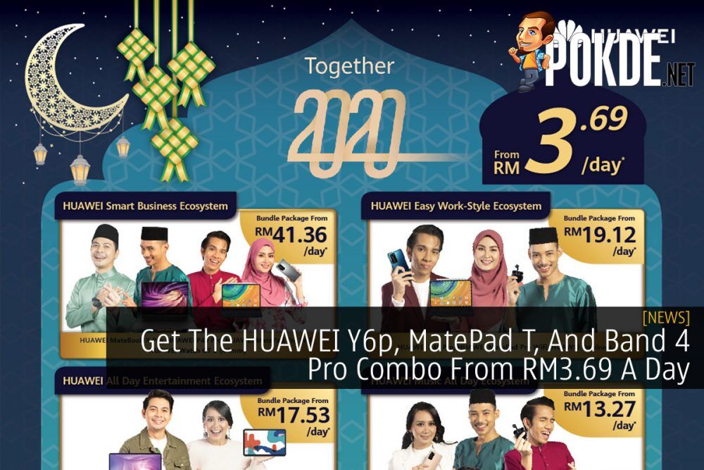 Get The HUAWEI Y6p, MatePad T, And Band 4 Pro Combo From RM3.69 A Day 18