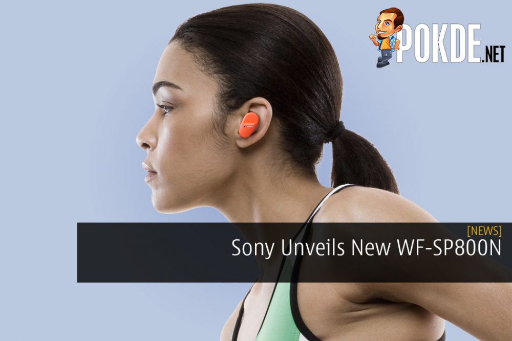 Sony Unveils New WF-SP800N Wireless Noise-Cancelling Sports Headphones