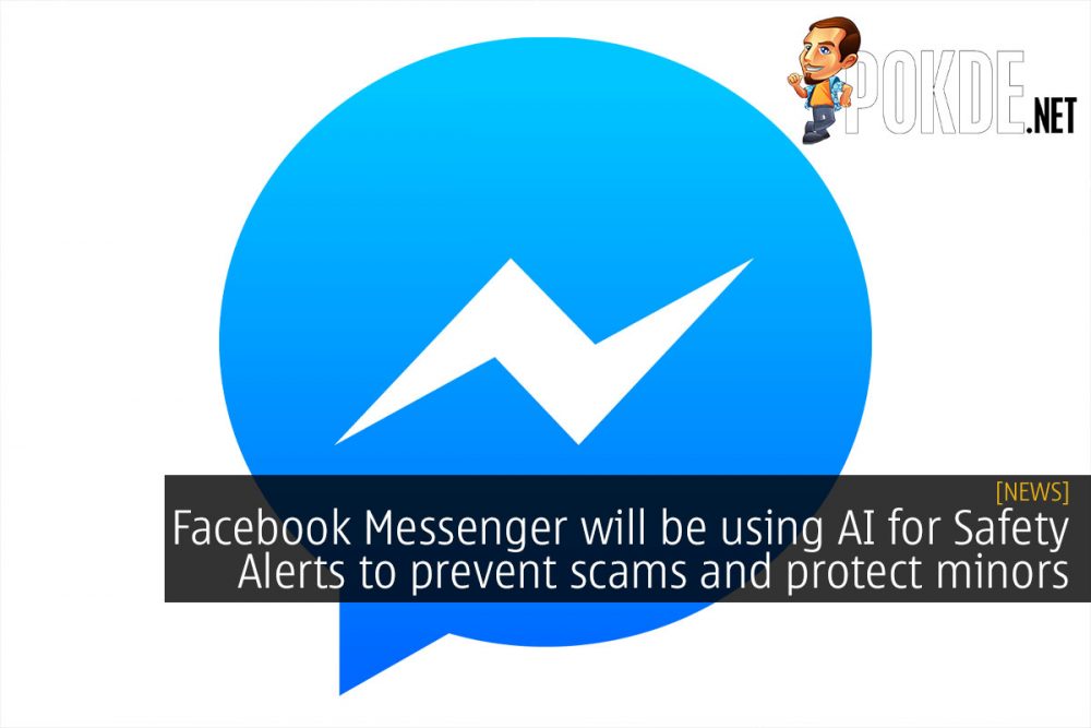 facebook messenger safety alert ai scam minor cover