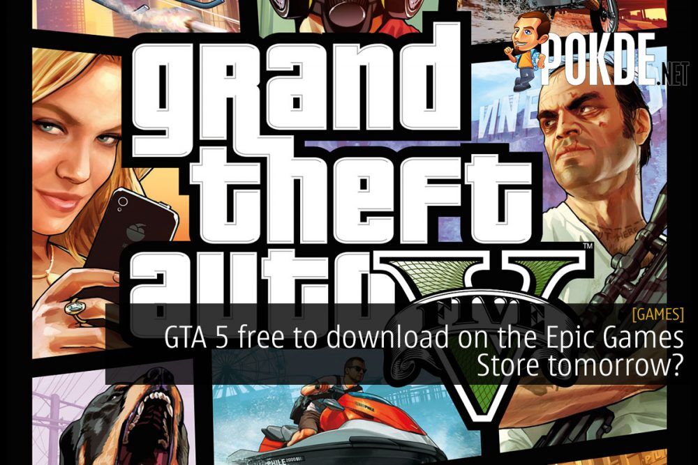 gta 5 free epic games store cover