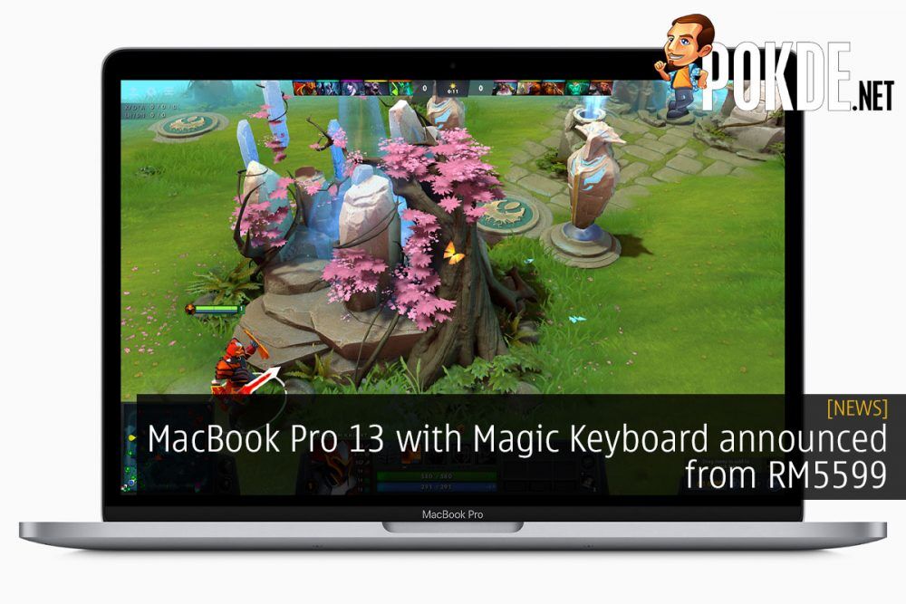 Macbook Pro 13 With Magic Keyboard Announced From Rm5599 Pokde Net