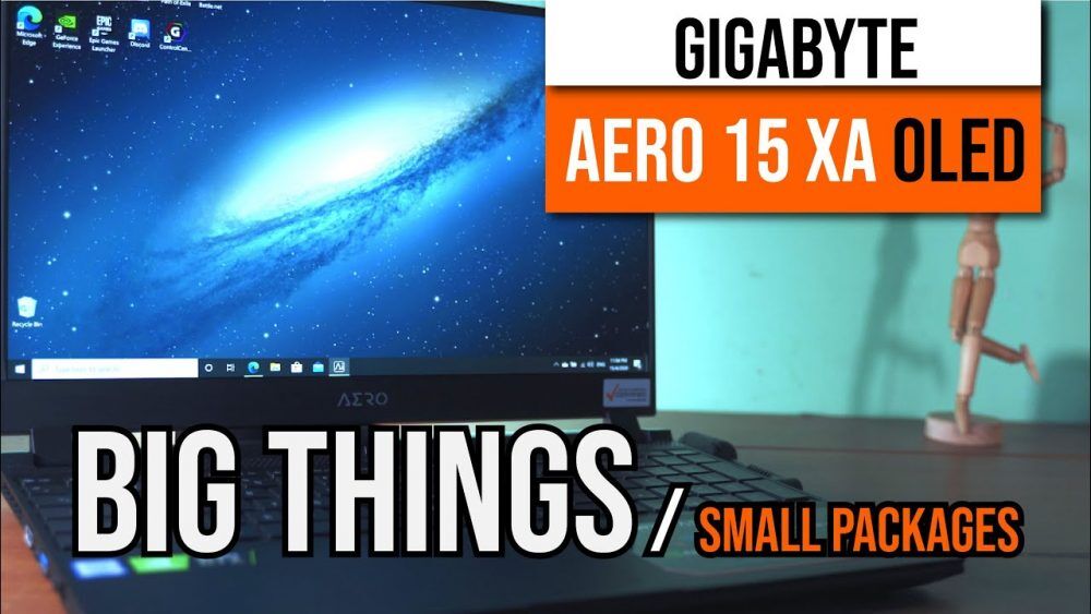 GIGABYTE AERO 15 XA OLED REVIEW - BIG THING In small package! 24