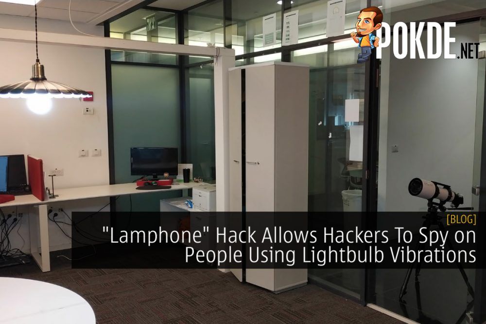 "Lamphone" Hack Allows Hackers To Spy on People Using Lightbulb Vibrations 18