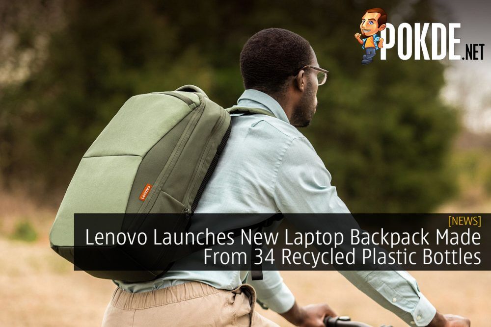 Lenovo Launches New Laptop Backpack Made From 34 Recycled Plastic Bottles 27