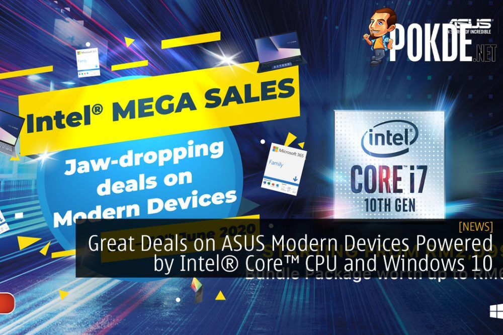 Great Deals on ASUS Modern Devices Powered by Intel® Core™ CPU and Windows 10
