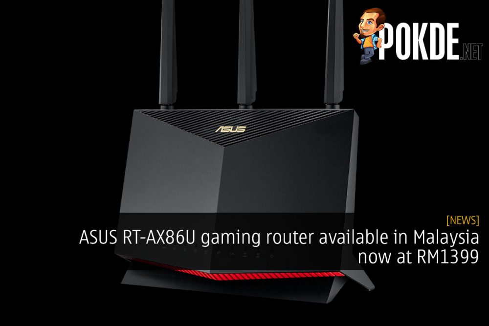ASUS RT-AX86U gaming router malaysia rm1399 cover