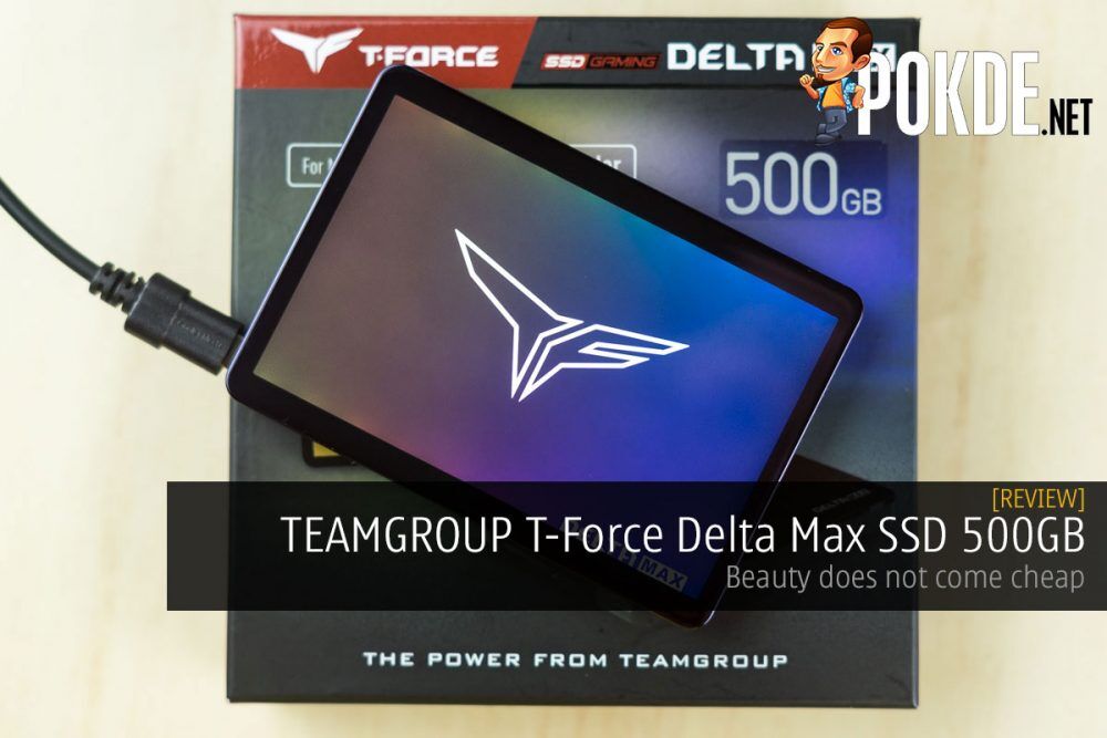TEAMGROUP T-FORCE Delta Max SSD review cover
