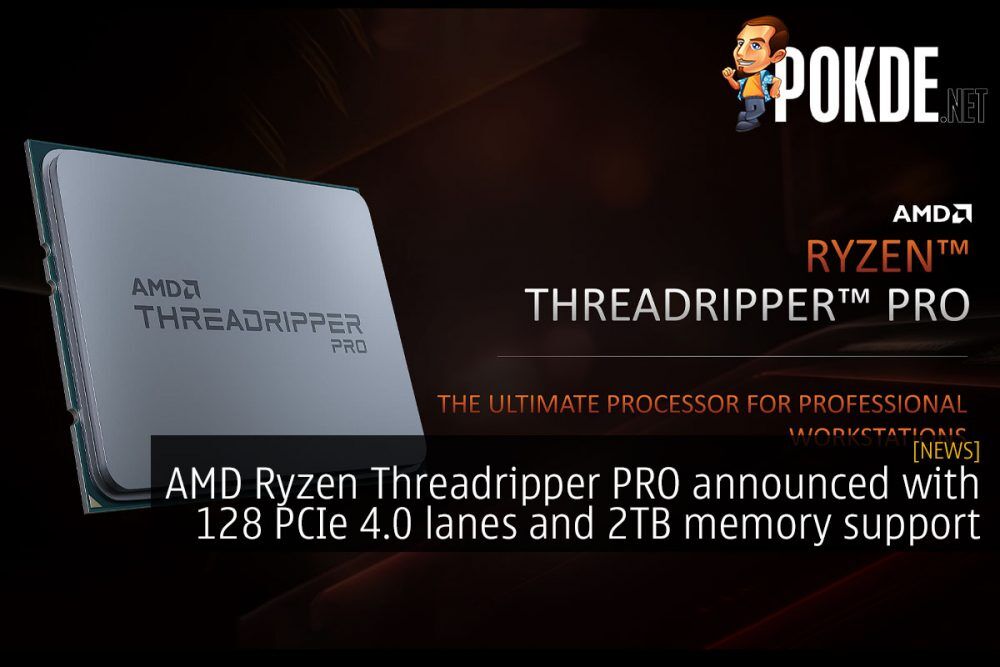 amd ryzen threadripper pro 128 pcie 4.0 lanes 2tb memory support cover