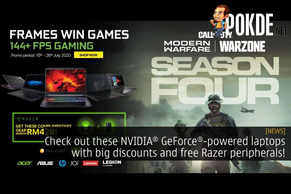 nvidia geforce gaming laptop promo free razer cover