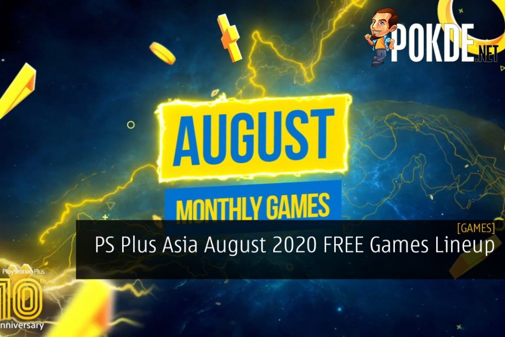 PS Plus Asia August 2020 FREE Games Lineup
