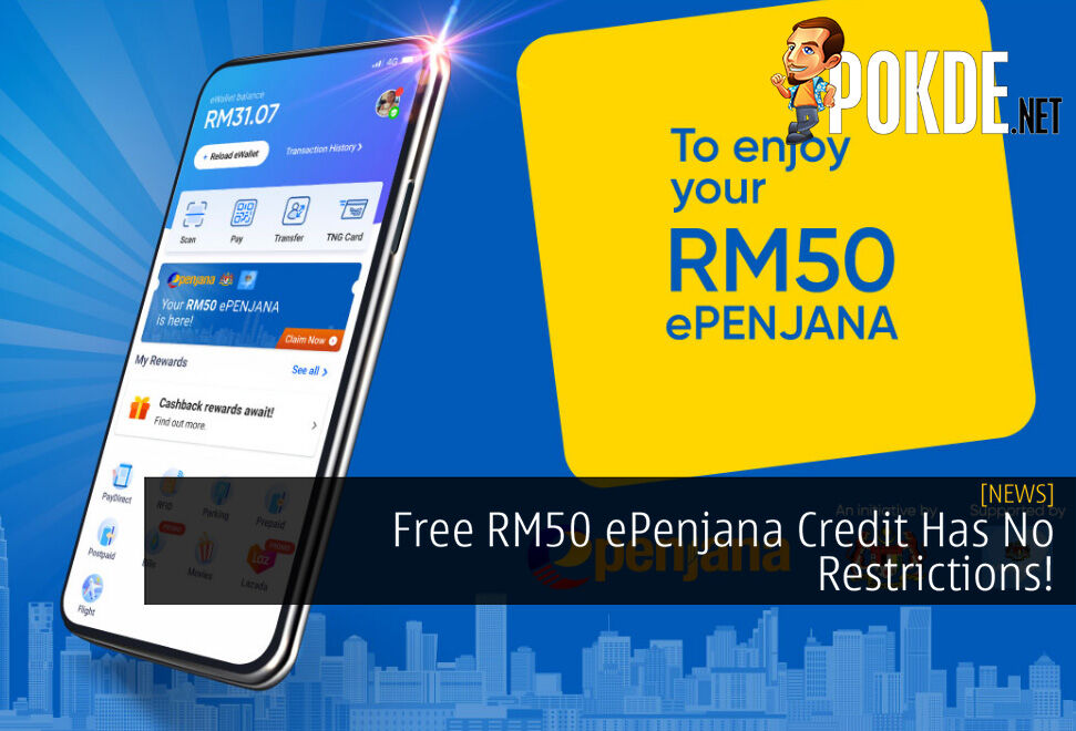 Free RM50 ePenjana Credit Has No Restrictions! Can Be Used For E-Hailing Services and Online Purchases 19
