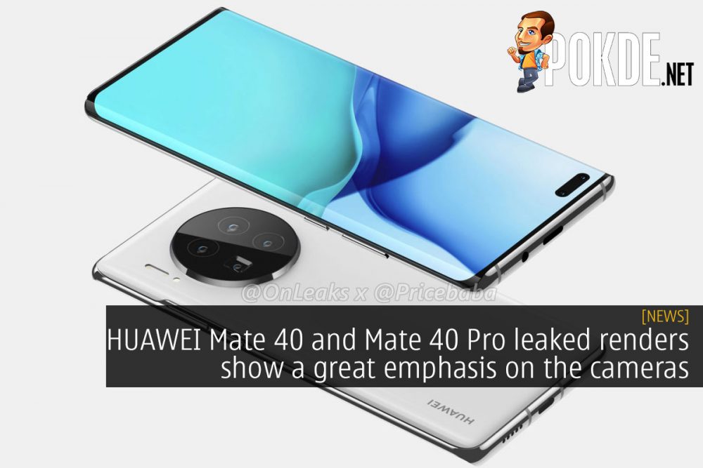 HUAWEI Mate 40 and Mate 40 Pro leaked renders show a great emphasis on the cameras 19