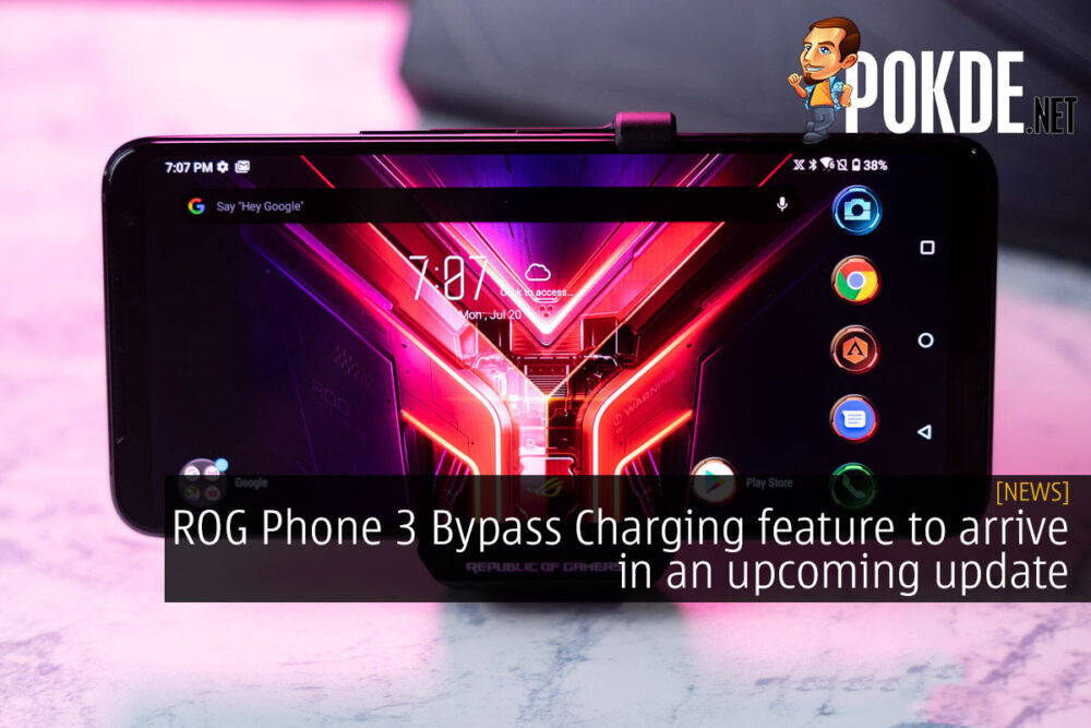 ROG Phone 3 Bypass Charging feature to arrive in an upcoming update 20