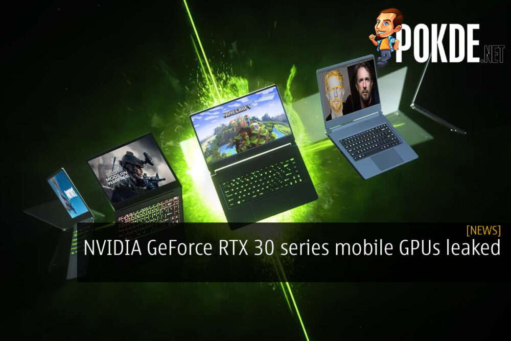 nvidia geforce rtx 30 series mobile GPUs leaked cover