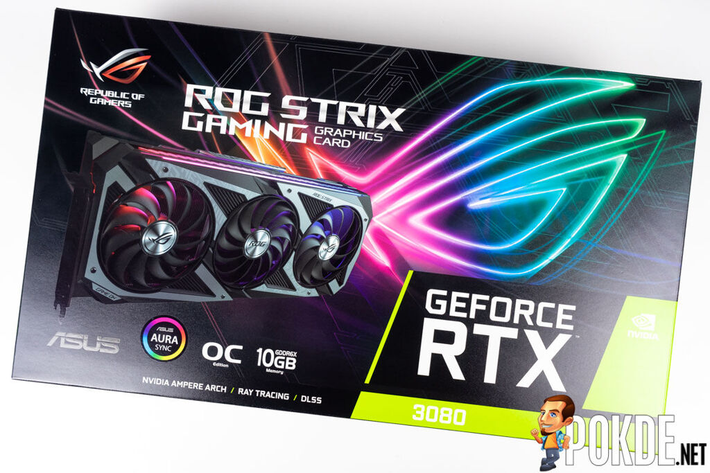 ASUS ROG Strix GeForce RTX 3080 OC Edition Review unboxing
