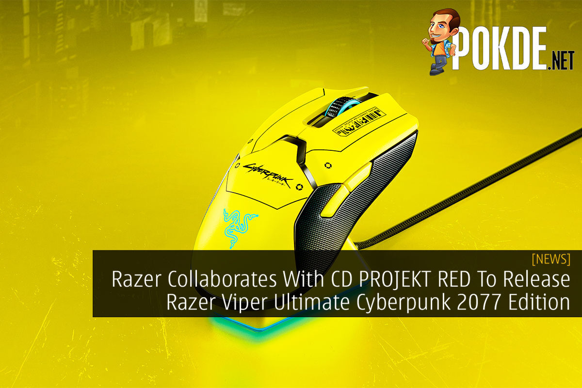 Razer Collaborates With Cd Projekt Red To Release Razer Viper Ultimate Cyberpunk 77 Edition Pokde Net