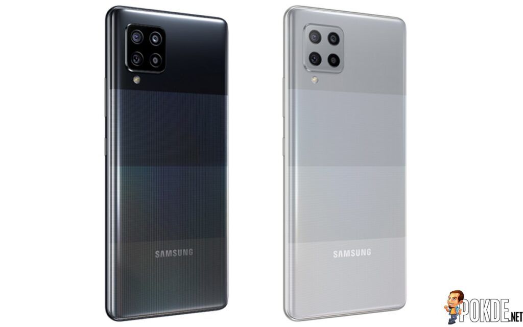 Samsung Galaxy A42 5G Prism Dot Black and Prism Dot Gray