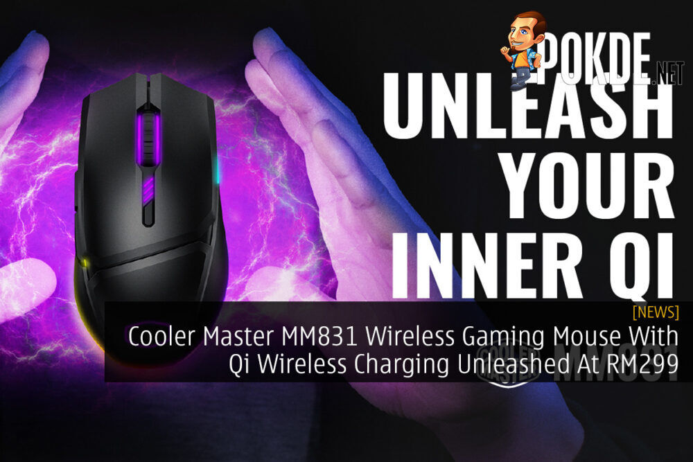 Cooler Master MM831 Wireless Gaming Mouse With Qi Wireless Charging Unleashed At RM299 33