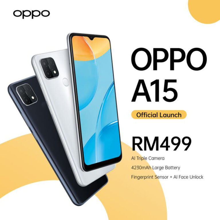OPPO A15 With Triple Camera Launched At RM499 32