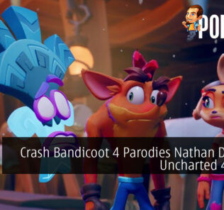 Crash Bandicoot 4 Parodies Nathan Drake in Uncharted 4 Scene